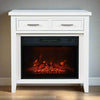 Urban White 32&quot; Electric Fireplace