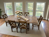 Rustic 7pc Dining Set - Extendable (75-94&quot;) with Butterfly Leaf