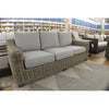 Carmel Natural 87&quot; Outdoor Sofa with LUX Heavy Weave  - New for 2024