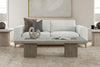 Phoenix Gray 66&quot; Coffee Table