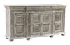 Safari 72&quot; White 4-door Sideboard