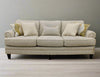 Rolled Arm Tweed Sofa + Love Seat 2-Pc Set with Performance Fabric