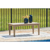 Poly Driftwood Outdoor 44&quot; Coffee Table