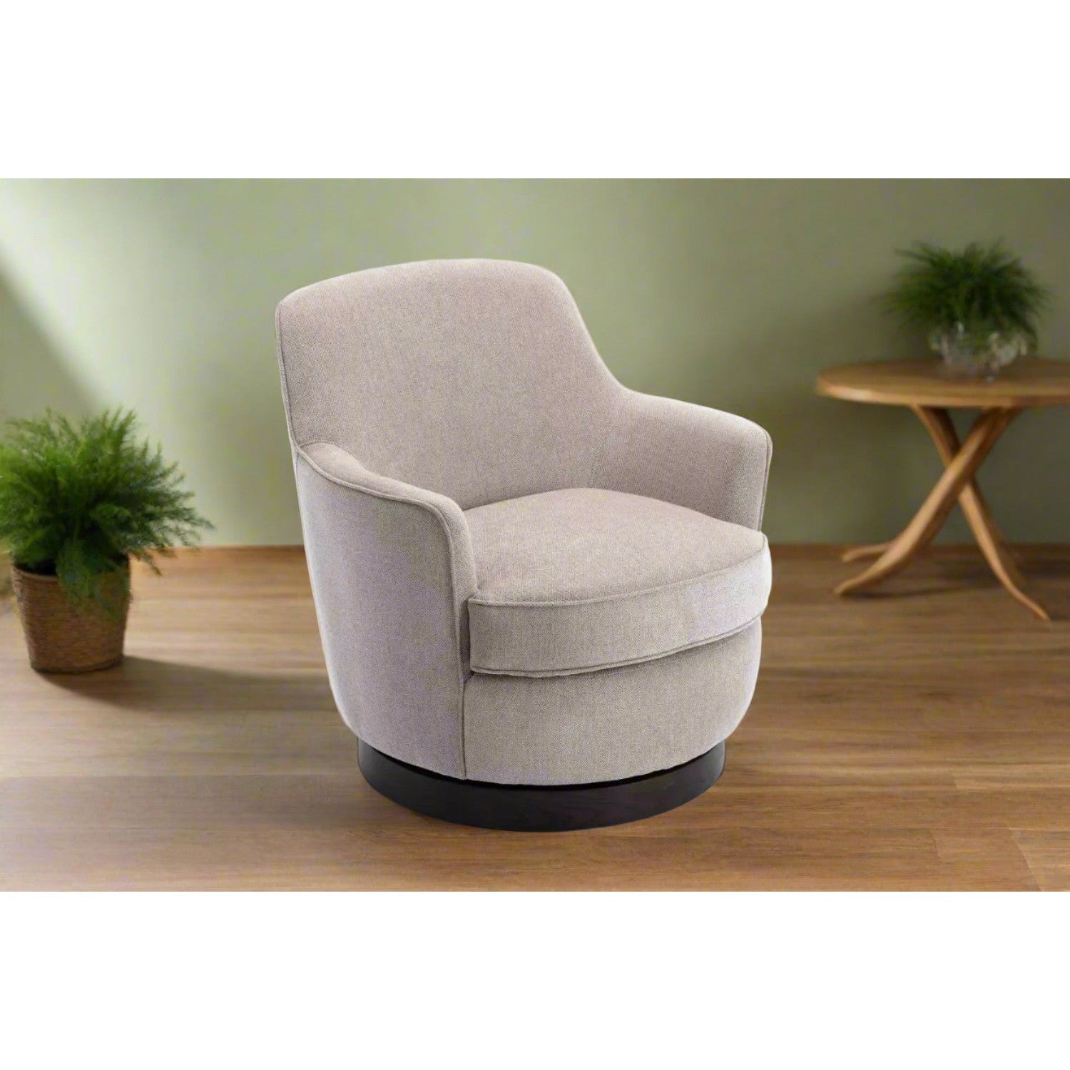 Wiley Flax Swivel Chair