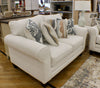 Rolled Arm Salt Sofa + Love Seat Performance Fabric 2-Pc Set