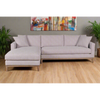 Wiley Flax 2-Pc 110&quot; Sectional with Chaise