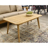 Teak 39&quot; Coffee Table