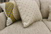 Rolled Arm Tweed Sofa + Love Seat 2-Pc Set with Performance Fabric