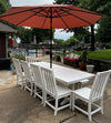 POLYWOOD 96&quot; Outdoor Dining Tables - Farmhouse Style