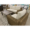Carmel Brown 87&quot; Outdoor Sofa with LUX Heavy Weave  - New for 2024