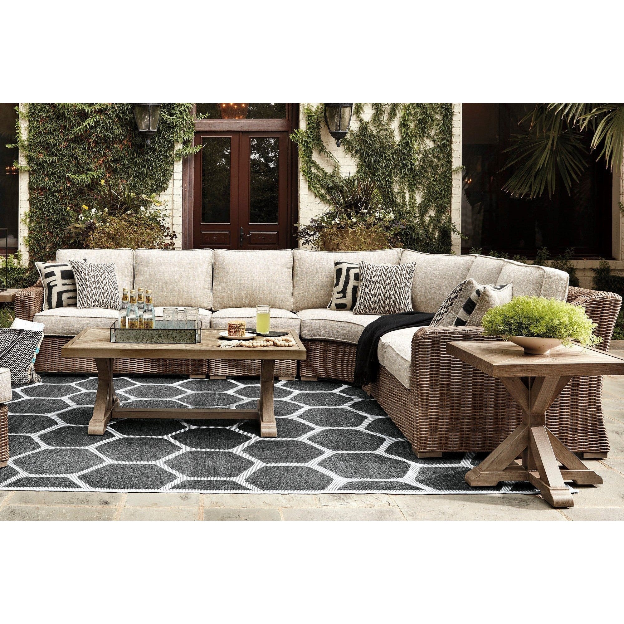 Fire Island Mist Outdoor Sectional