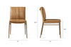 Mayer Leather Dining Chair- 3 Color choices