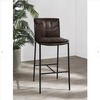 Mayer Leather Counter Stool - 3 Color choices