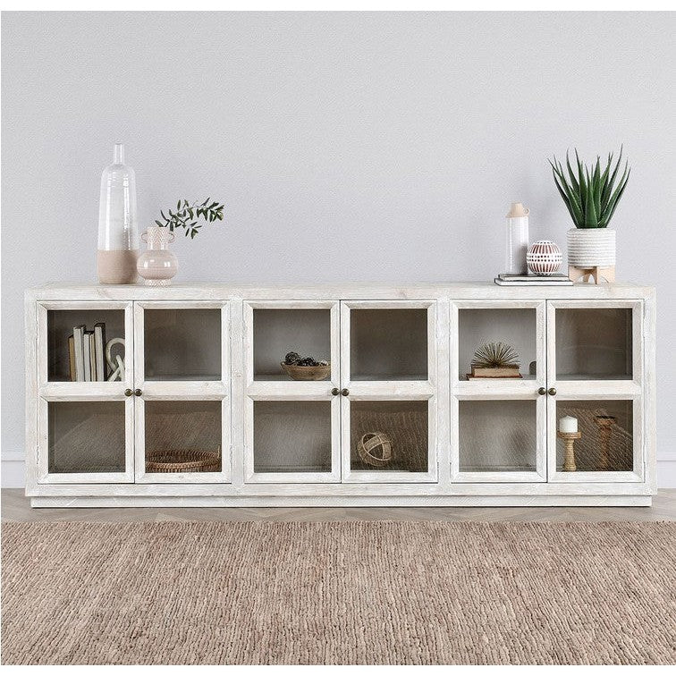 Selma 6-Drawer 102" Sideboard in Two Color Choices