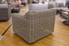 Carmel Natural LUX Heavy Weave Swivel Club Chair