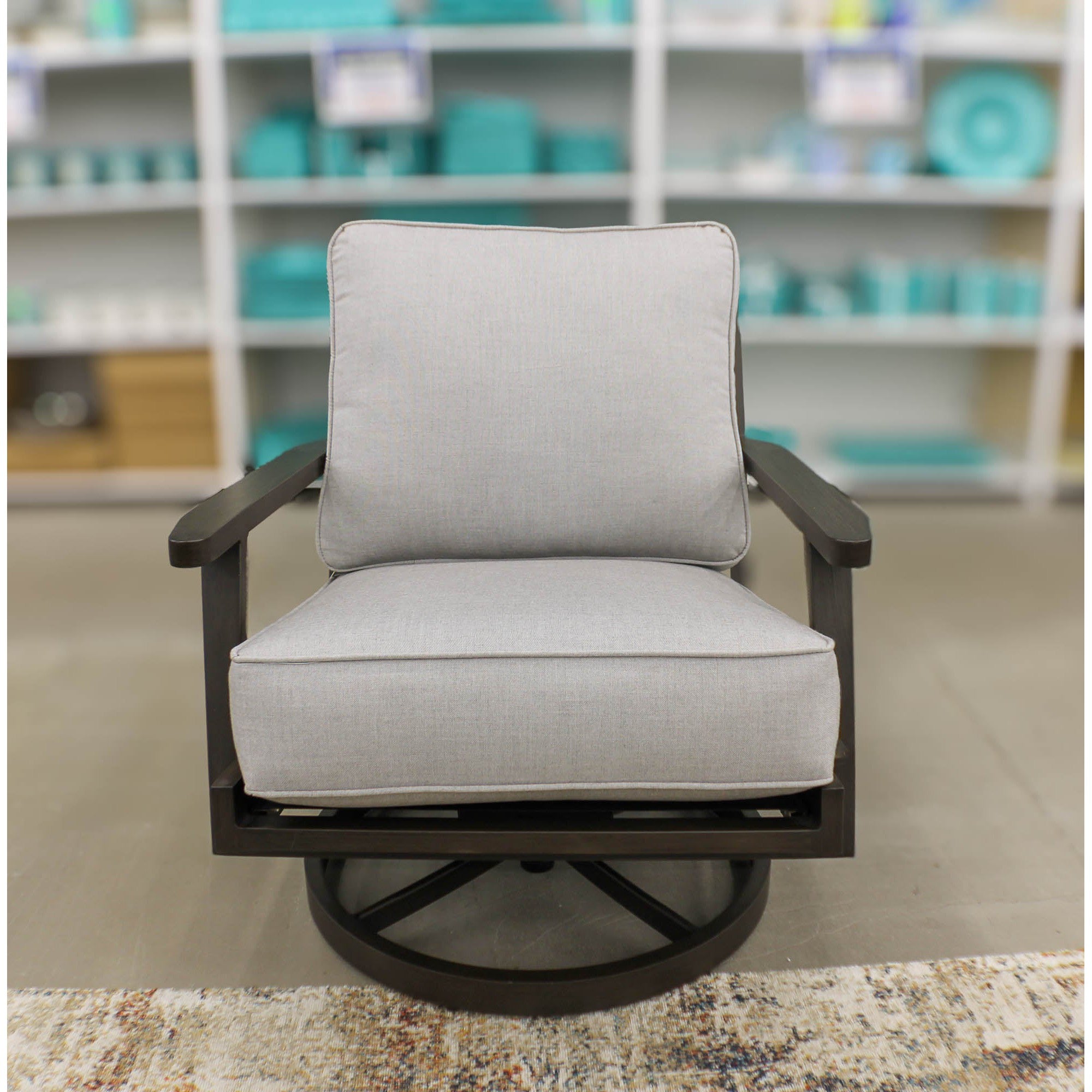Swivel club chairs outdoor online
