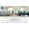 Craftmaster Customizable Transitional  C-9 Sectional