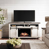 Loft 64&quot; Vintage White Electric Fireplace &amp; Media Console