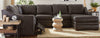 Craftmaster Customizable Leather  L-9 Sectional