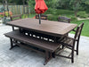 POLYWOOD 73&quot; Outdoor Dining Tables - Nautical Style