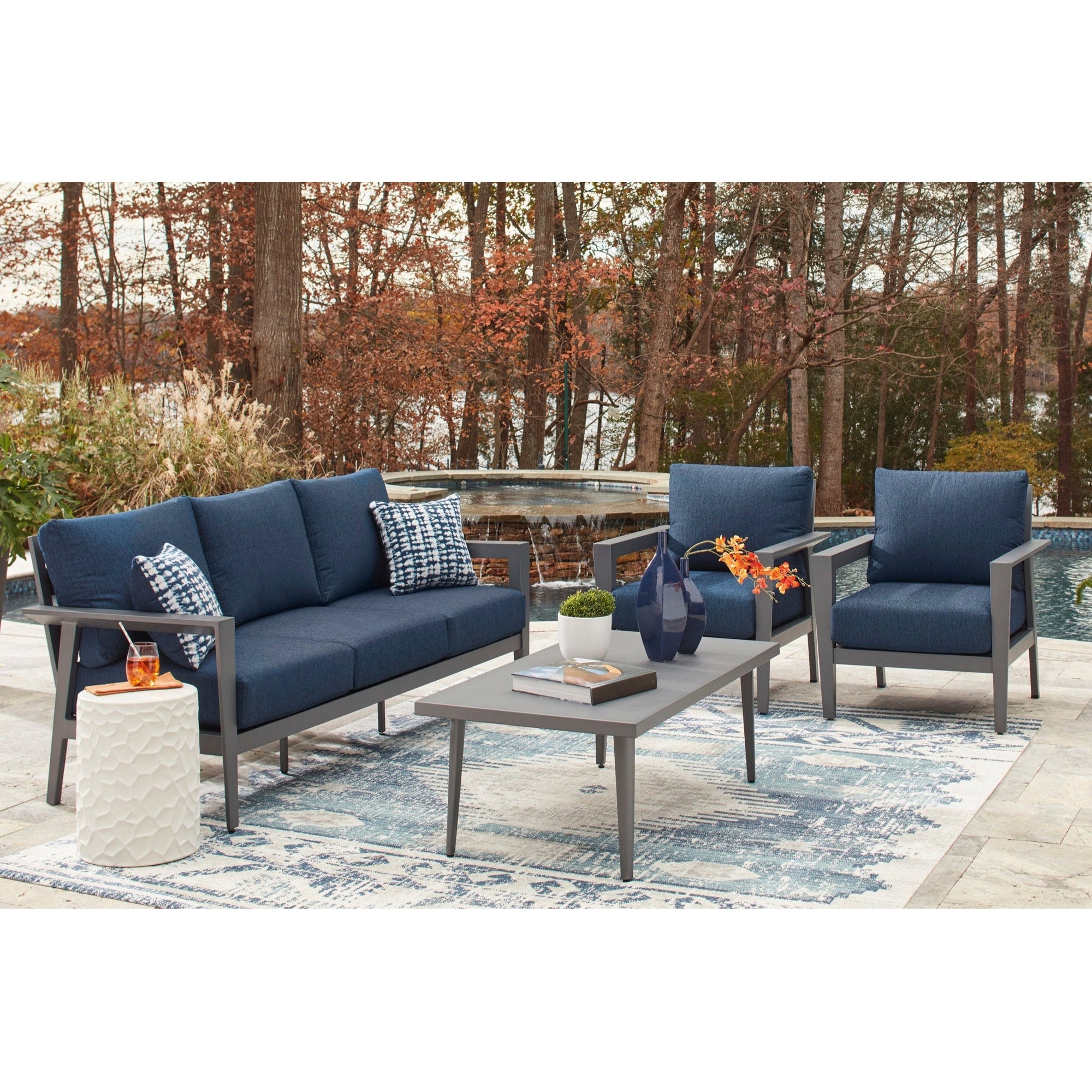 Oyster Bay 4-Piece Outdoor Seating Set