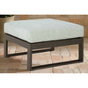 Modern Modular Outdoor 28&quot; Square Ottoman with Cushion