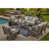 Poly Teak Taupe Outdoor Deep Seating Sets