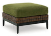 Soho Moss Outdoor 28&quot; Ottoman