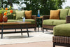 Soho Moss Outdoor 28&quot; Ottoman