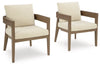 RH Curve Outdoor Dining Armchair