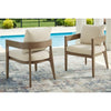 RH Curve Outdoor Dining Armchair