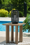 RH Curve 23&quot; Outdoor Square End Table