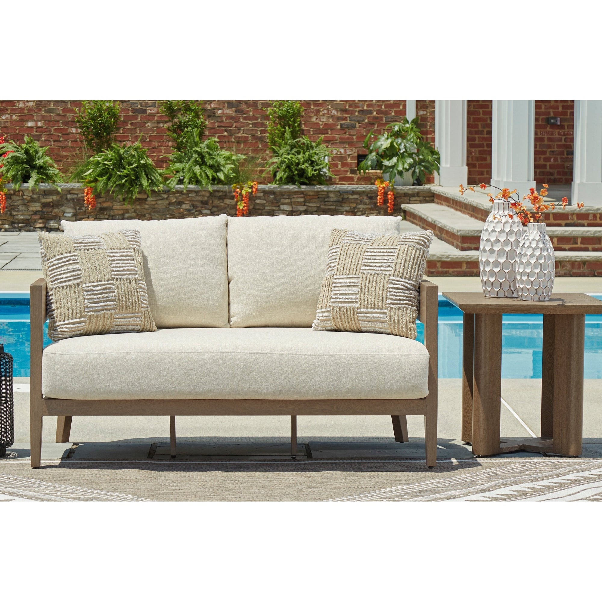 RH Curve Outdoor 59" Loveseat