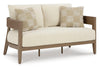 RH Curve Outdoor 59&quot; Loveseat