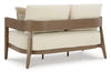 RH Curve Outdoor 59&quot; Loveseat