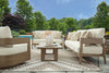 RH Curve Outdoor 59&quot; Loveseat