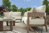 RH Curve Outdoor 87&quot; Sofa