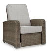 Fire Island Mist Outdoor Woven Recliner