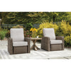 Fire Island Mist Outdoor Woven Recliner