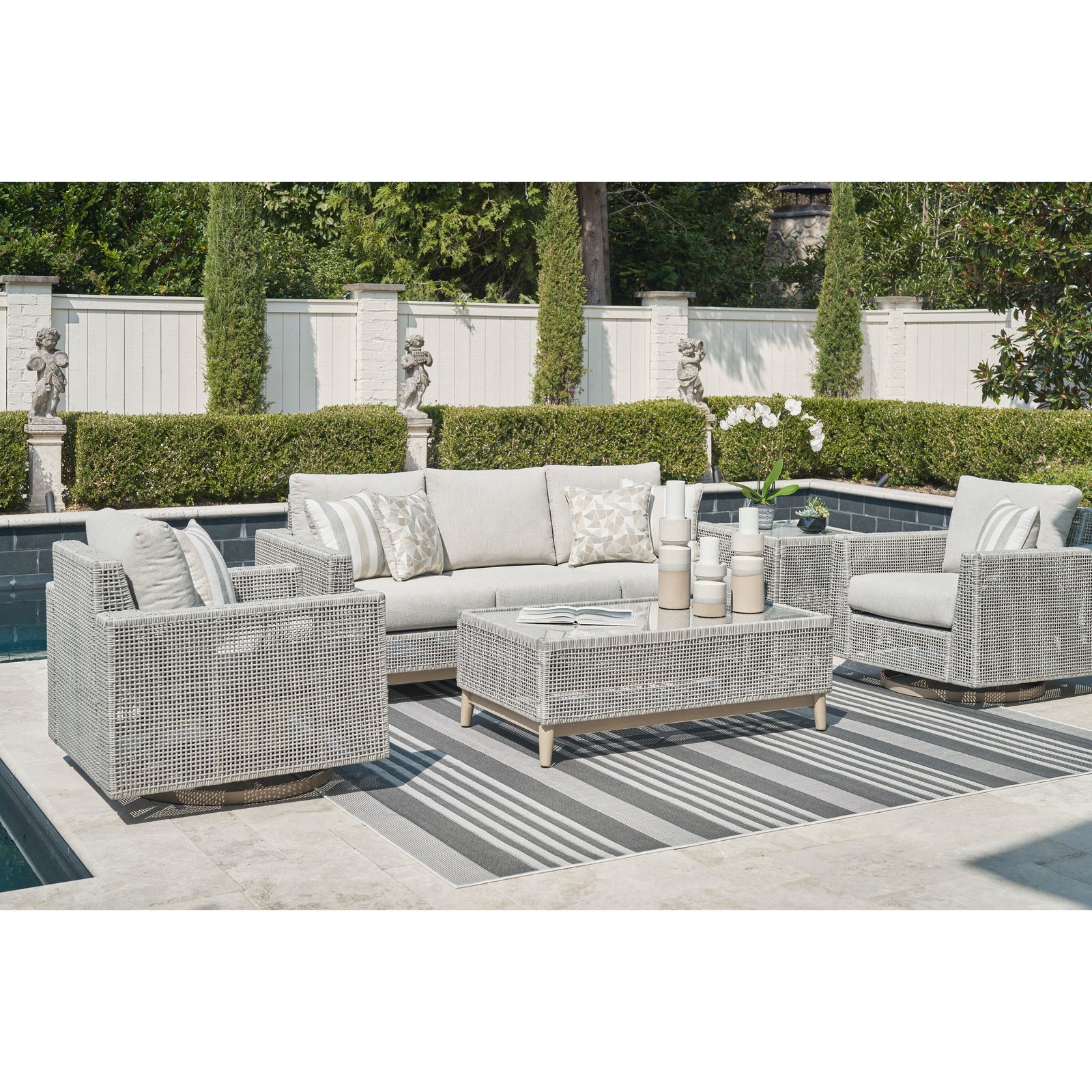 Outdoor Deep Seating Sectionals and Sofas for the Patio or Backyard peter andrews