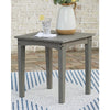 Poly Grey Outdoor 21&quot; End Table