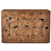 Teak Cubes 49&quot; Console