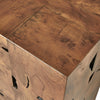 Teak Cubes 49&quot; Console