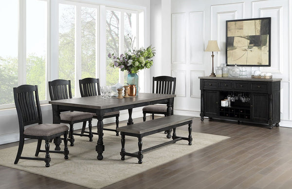 Valencia 11 piece outlet dining set by malay