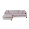 Wiley Flax 2-Pc 110&quot; Sectional with Chaise