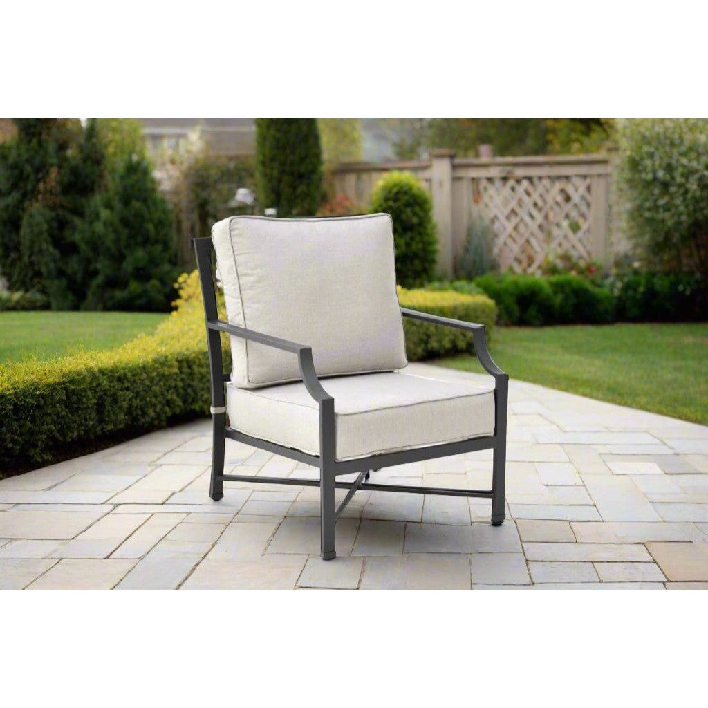 Cannes Gray Outdoor Club Chair