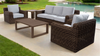 Carmel Brown 87&quot; Outdoor Sofa with LUX Heavy Weave  - New for 2024
