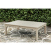 Polywood Outdoor Chinoiserie 47 x 32&quot; Coffee Table