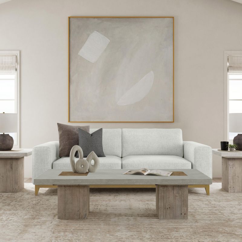 Phoenix Gray 66" Coffee Table