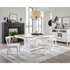 Napa White (76-94&quot;) Trestle Dining Table